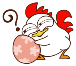 Koshiro : Funny Chicken sticker #3403691