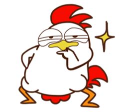 Koshiro : Funny Chicken sticker #3403692