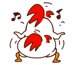Koshiro : Funny Chicken sticker #3403694