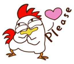 Koshiro : Funny Chicken sticker #3403700