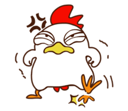 Koshiro : Funny Chicken sticker #3403703