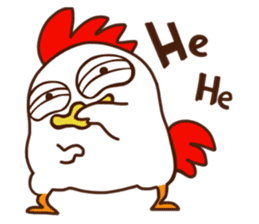 Koshiro : Funny Chicken sticker #3403706