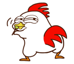 Koshiro : Funny Chicken sticker #3403711
