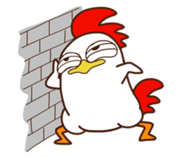 Koshiro : Funny Chicken sticker #3403714