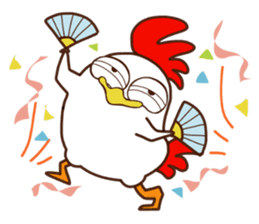 Koshiro : Funny Chicken sticker #3403715