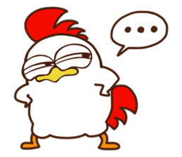 Koshiro : Funny Chicken sticker #3403721