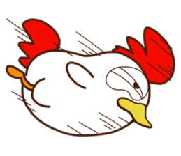 Koshiro : Funny Chicken sticker #3403727