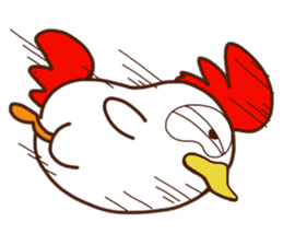 Koshiro : Funny Chicken sticker #3403727