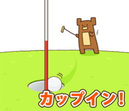 Golf Bear sticker #3404068