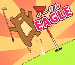 Golf Bear sticker #3404074
