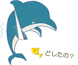 Daily dolphins sticker #3404405