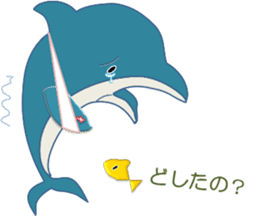 Daily dolphins sticker #3404405