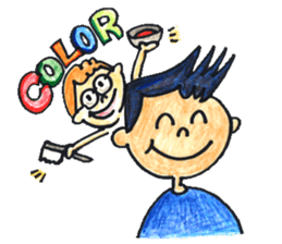 Hair stylist Mr. QT&Ms. SUE sticker #3404538