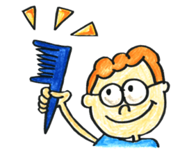 Hair stylist Mr. QT&Ms. SUE sticker #3404542