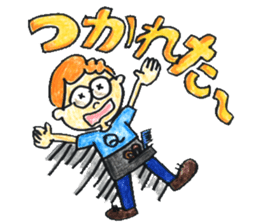 Hair stylist Mr. QT&Ms. SUE sticker #3404561