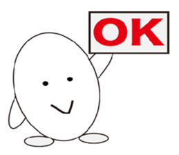 Pretty egg sticker #3404818