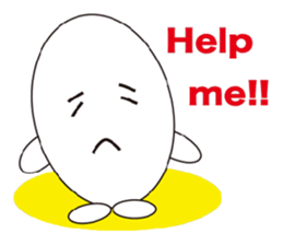 Pretty egg sticker #3404842