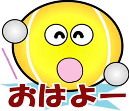 Mr. Tennis Ball sticker #3404917