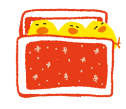 many chicks sticker #3405177