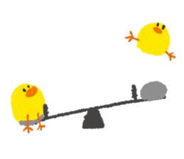 many chicks sticker #3405181