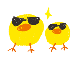 many chicks sticker #3405185