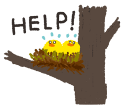 many chicks sticker #3405196