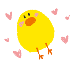 many chicks sticker #3405201