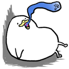 White partner2 sticker #3405570