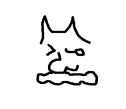 Face only John sticker #3405620