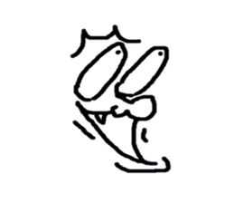 Face only John sticker #3405624