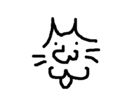 Face only John sticker #3405628