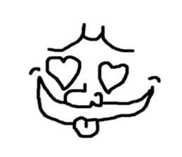 Face only John sticker #3405632