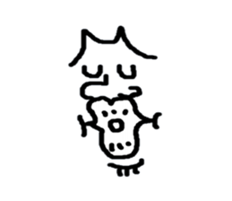 Face only John sticker #3405642