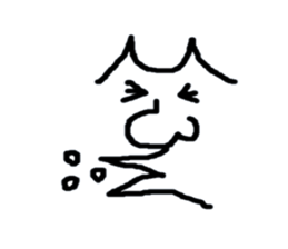 Face only John sticker #3405644