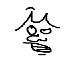 Face only John sticker #3405646