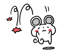 Smiling face Mouse (English ver.) sticker #3405671