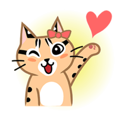 Taiwan Leopard Cat (campus life) sticker #3405788