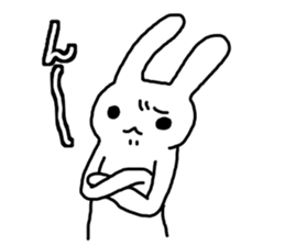 Angrily Rabbit sticker #3405853
