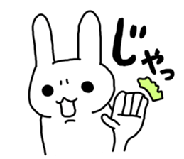 Angrily Rabbit sticker #3405857