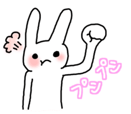 Angrily Rabbit sticker #3405858