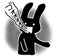 Angrily Rabbit sticker #3405870