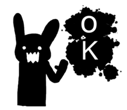 Angrily Rabbit sticker #3405873