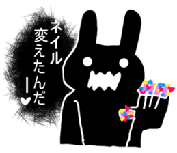 Angrily Rabbit sticker #3405876