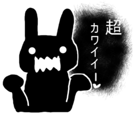 Angrily Rabbit sticker #3405877