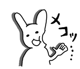 Angrily Rabbit sticker #3405879