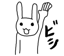 Angrily Rabbit sticker #3405887