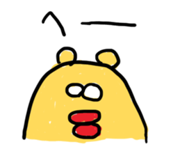 Slackin' Bear 2 sticker #3406091