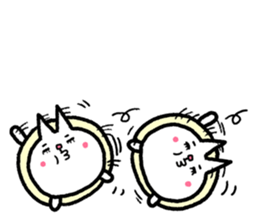 Nyan and delicious! cat-nabe set sticker #3406532