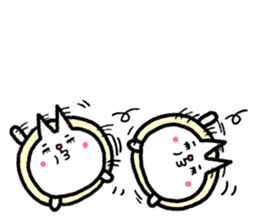 Nyan and delicious! cat-nabe set sticker #3406532