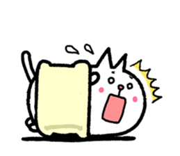 Nyan and delicious! cat-nabe set sticker #3406535